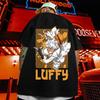 Cosplay One Piece Luffy Animation Men's Couple Summer New Men's and Women's Animation Streetwear