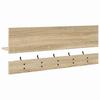 Wall Mounted Nightstand Sonoma Oak 90 x 15 x 36 cm