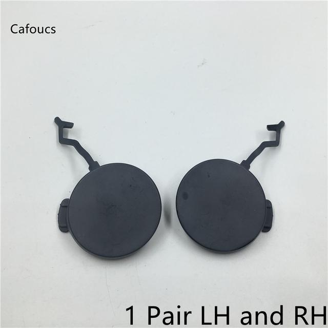 Cafoucs Rear Bumper Towing Hook Cover Eye Caps For Porsche Cayenne 2011 2012 2013 2014