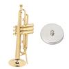 Desktop Decoration Bass Musical Instrument Model Collection Trumpet Ornaments Craft