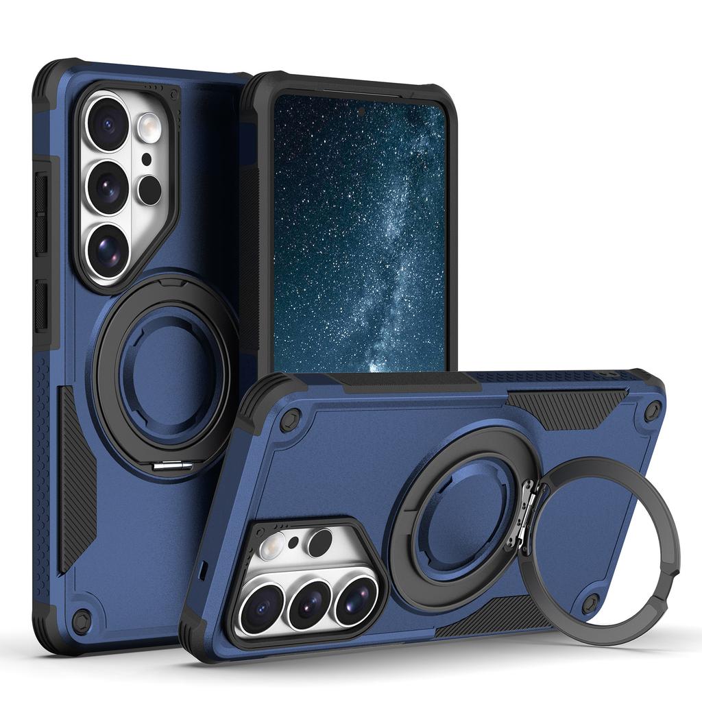 Applicable To Samsung S26Ultra Unarmoured Magnetic Bracket Mobile Phone Case S26Plus Matte S26 Anti-drop Protective Case