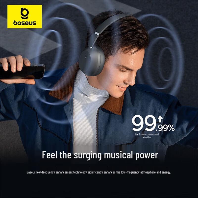 Baseus 35 Max Kabellose Over-Ear-Kopfhörer mit Geräuschunterdrückung