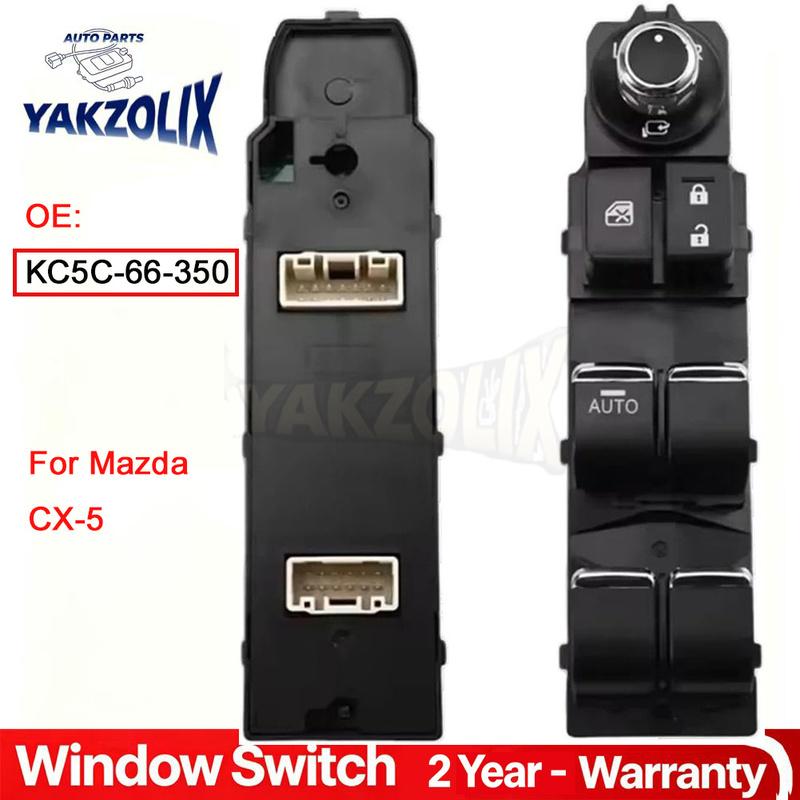KC5C-66-350 For Mazda CX-5 Front Left Electric Power Window Switch Lifter Control Glass Lifter Regulator Button Car Accessories