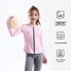 Happy Nocnoc Girls' Breathable Ice Silk Hooded Sun Protection Jacket