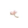 Cherry Blossom Anti-glare Brooch High-end and Elegant Anti-glare Clasp Brooch Versatile and Personalized Pin