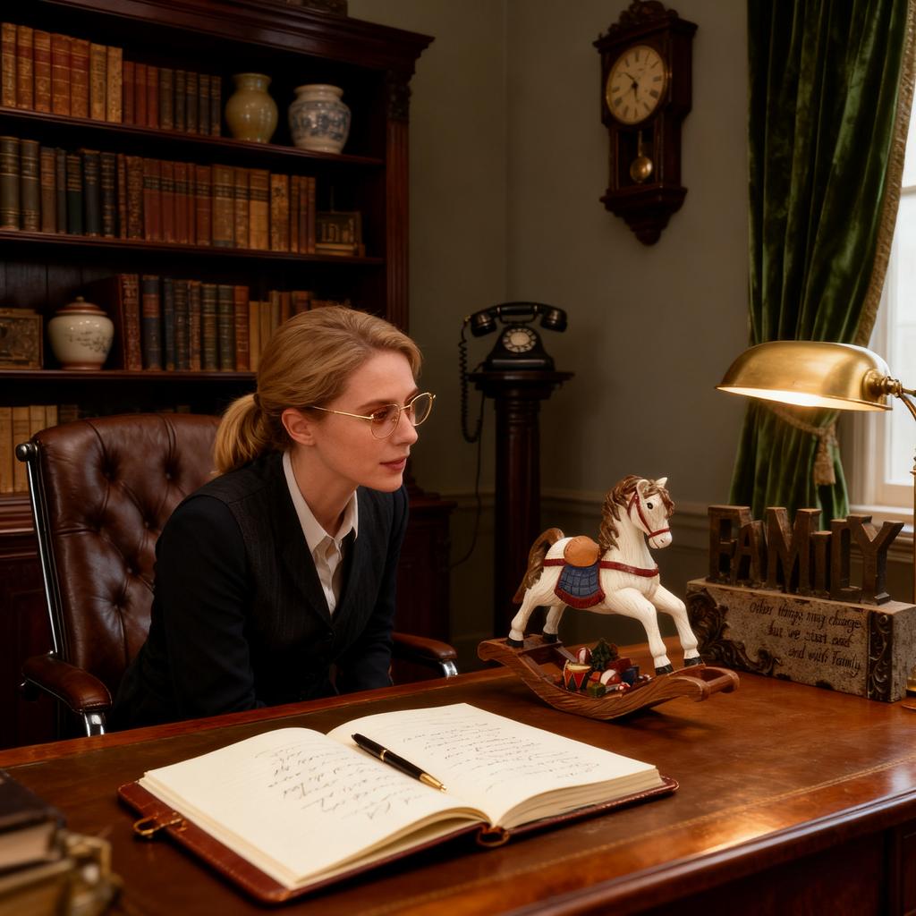 Christmas Wooden Horse Resin Crafts Christmas Tree Decoration Simulation Animal Ornaments Christmas Decoration Suitable For Home Party Bedroom