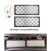 Per Tesla Model Y 2024 -2020 Filtro Abitacolo HEPA Sostituzione Filtro Presa d'Aria con Carbone Attivo per Accessori Model Y
