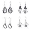 Ghost Skull Halloween Costume Accessories Hip Hop Ear Piercing Jewelry for Women