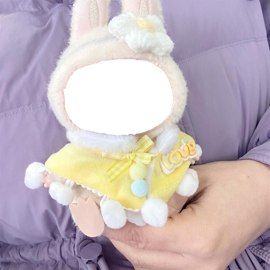 Cute Plush Doll Toy Gift Cartoon Children's Ragdoll Replacement Clothes, Plush Toy Accessories