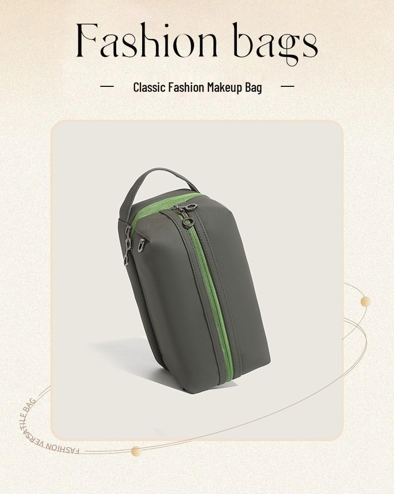 Versatile Waterproof Makeup Bag: Large, Lightweight, Wet-Dry Separation, Durable Toiletries Storage