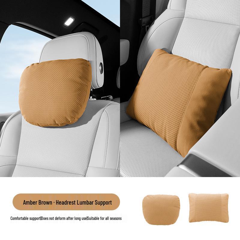Ideal Car Headrest i6i8/L6L7L8L9: Universal Neck & Lumbar Support Cushion for All Seasons