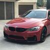 High Quality ABS 4Pcs Car Front Lip Bumper Spoiler Body Kit Glossy Black Carbon Look For BMW 3 Series F30 2012-2018 M3 Style