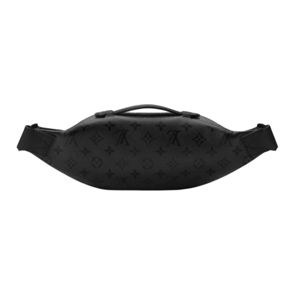 LOUIS VUITTON RUSH Monogram Midnight Coated Canvas Fanny Pack Men's Black M26763