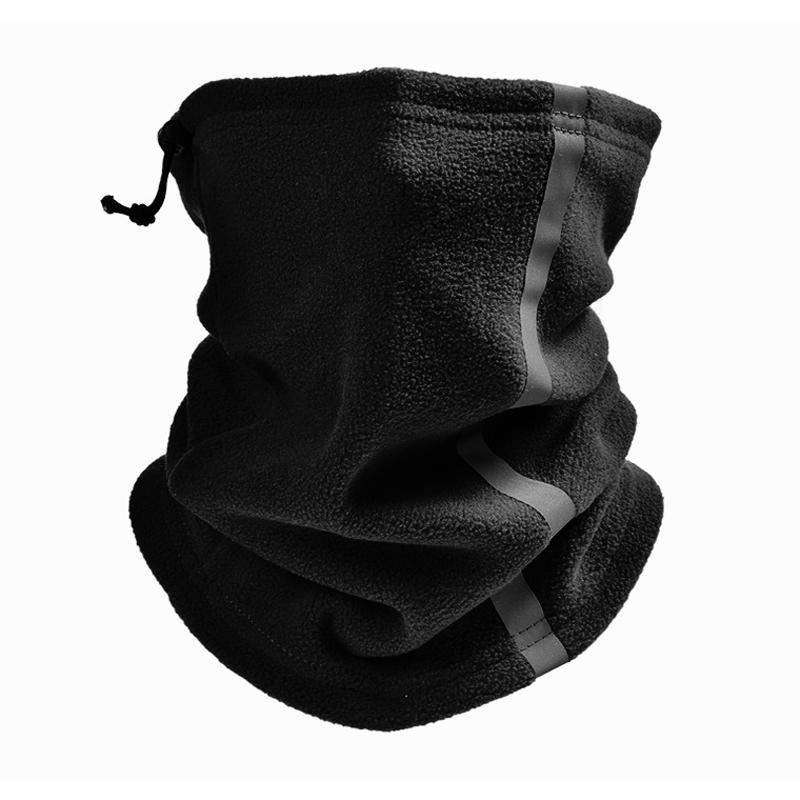 Winter Plus Samt zum Warmhalten und Kälteschutz Skischal Outdoor Nacht mit reflektierender Streifen Reitmaske