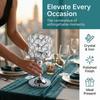 8.27x3.15in Crystal Metal Candle Holder Fireplace Home Candle Stand  Household Desktop Setup