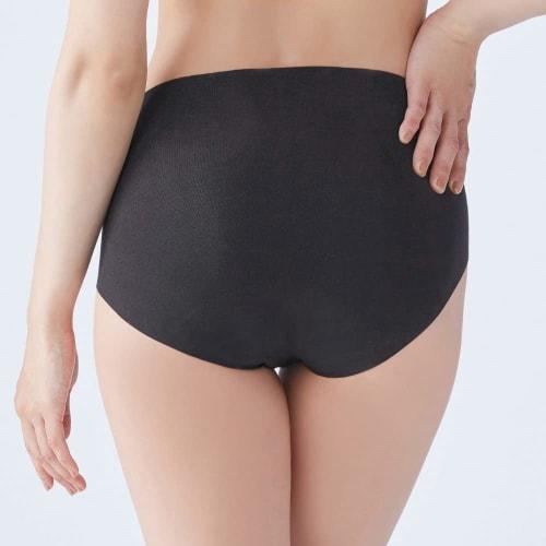 Gunze Inkontinenzhosen (Kompatibel mit Saugbinden, geringe Blutung) Selfair Damen Shorts, Grau Moch, Größe L