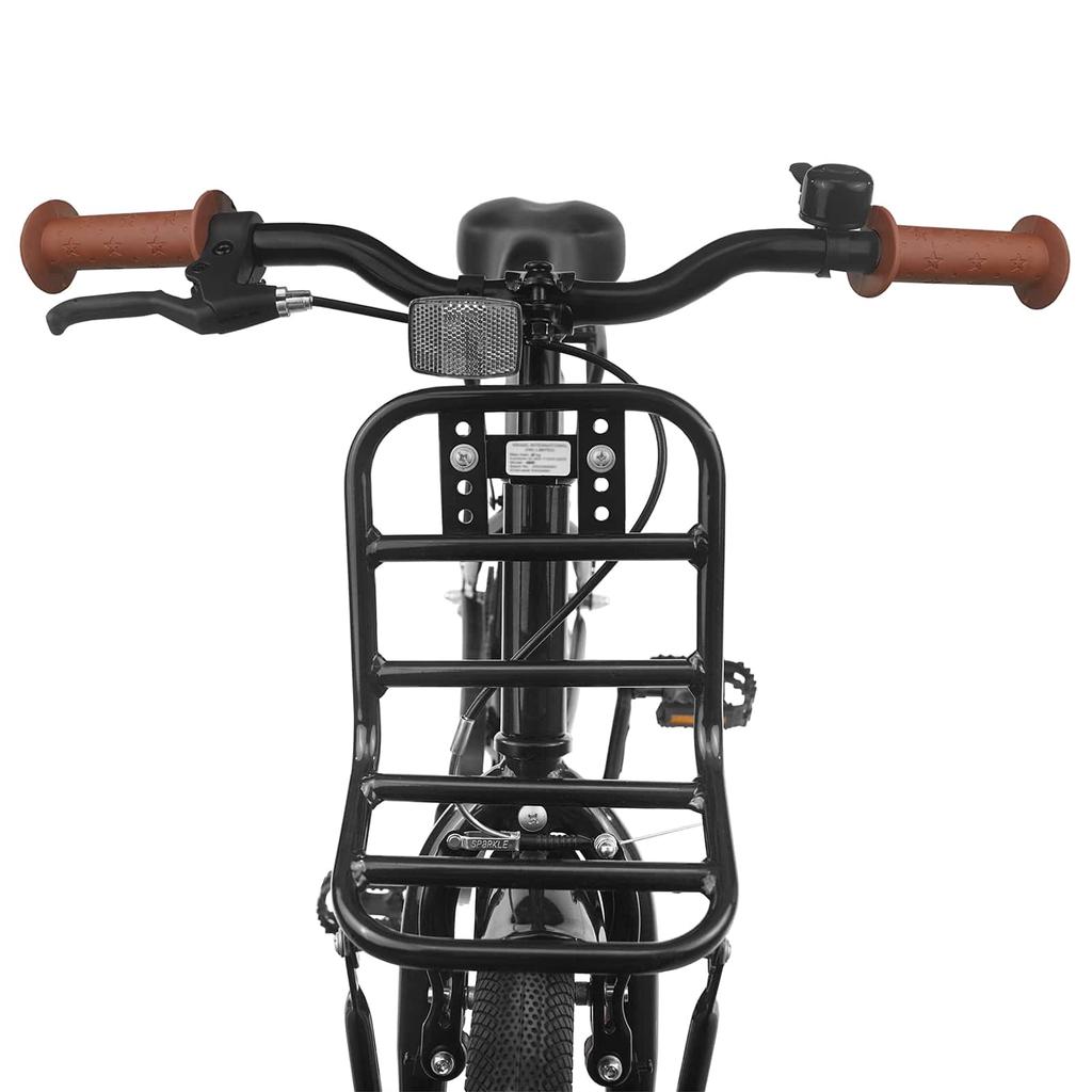 Kids  Bicycle 18 Inch for Ages 5 7 Black