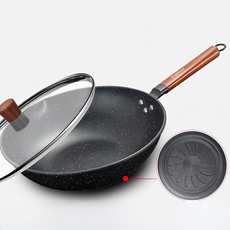 Debo Non-Coated Non-Stick Cookware 32cm