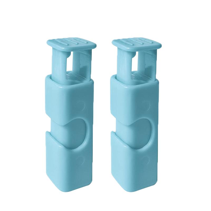 2/4/6 шт. уплотнительный зажим для хранения пищевых продуктов, зажим для сумки, зажим для хранения закусок и свежих продуктов, зажим для сумки, зажим для герметика, кухонный инструмент для хранения 2pcs синий