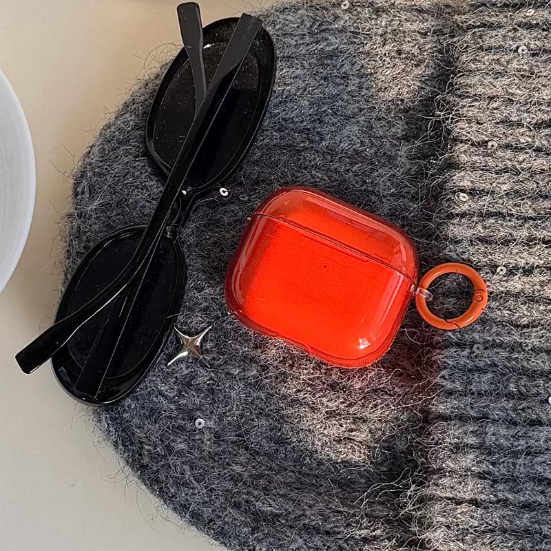 Korean simple brown AirPods 1 generation earphone case for Apple Bluetooth headset 1st generation Pro1st generation