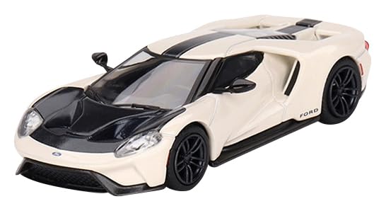 MINI GT 1/64 Scale Ford GT '64 Prototype Heritage Edition Left-Hand Drive Finished Product