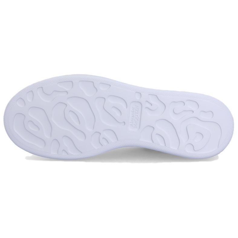 (WMNS) Alexander McQueen Oversized Sneaker 'White Black Suede' Women's 553770WHGP79061