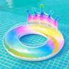Nafukovací kruh Zesílený Velký Koruna Královny Flitry Plavecký kruh Záchranné kruhy pro Dívky Ženy