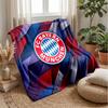 Bayern Munich Theme Blanket Soft Flannel Blanket Plush Throw Blanket Cozy Sofa Bed Blanket for Home Decor