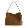 Autumn 2025 Versatile Large-Capacity Suede Bucket Tote Bag