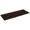 Vidaxl Blat Stołu, Ciemnobrązowy, 160X60X(2-4) Cm, Lite Drewno Dębowe