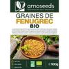Graines de fenugrec bio entières 500g - qualité supérieure - amoseeds