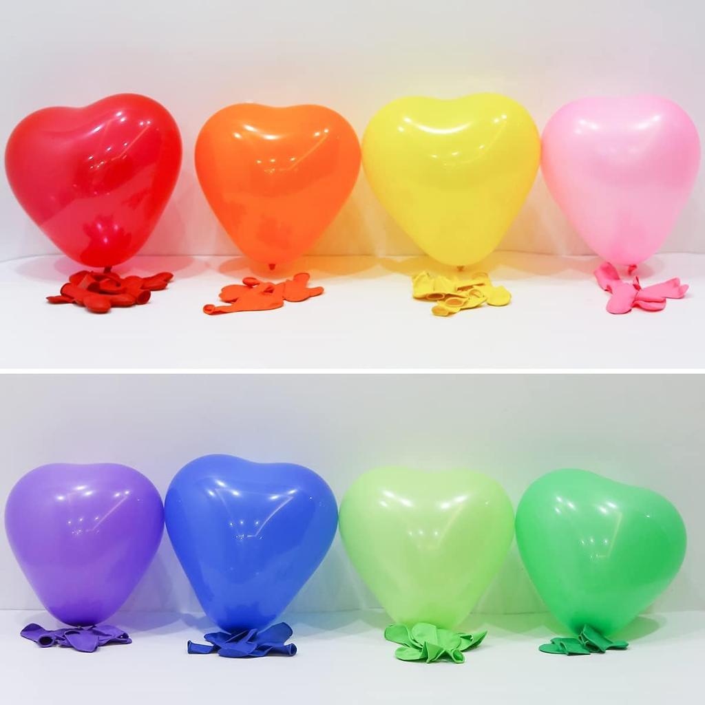 GSSTR TTGVKSHF New Year Decoration Balloons Heart Balloons Balloon Decoration 10 Inch 25cm