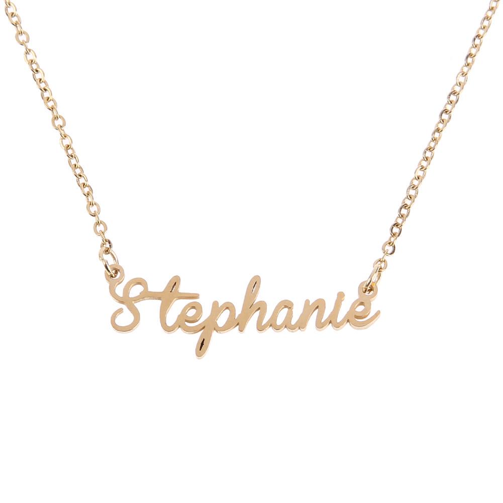 Buy Unisex Nameplate Pendant Chain 