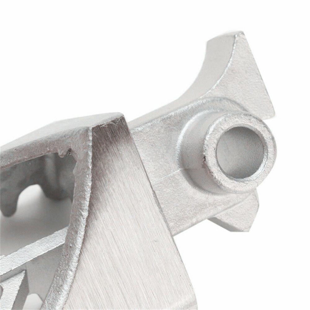 Pair Universal Stainless Steel Front Foot Peg Footrest Fits Honda Kawasaki Yamah