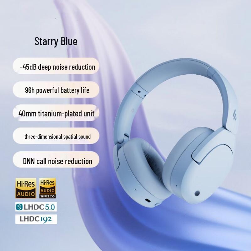 

Edifier W830NB Bluetooth Over-Ear Active Noise Cancelling Headphones