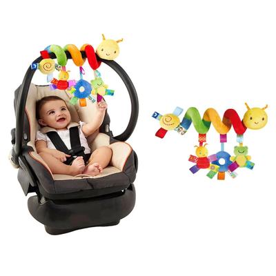 Baby Stroller Hanging Color Label Bed Around Plush Toys, Stroller And Car Seat Toys
