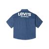 Levis pánska džínsová košeľa s krátkym rukávom a gombíkmi LV2422268GS-001