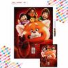 DIY Diamond Painting Red Pandas and Children Cross Stitch Kit Mosaic Art Diamond Painting Full Circle Diamond Home Decoration