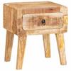 Side Table Brown 40 x 32 x 46 cm Solid Mango Wood