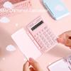 Lightweight Student Stationery 8 Digits School Supplies New Mini Flip Calculator  Student