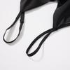 Mulberry Silk Satin V-Neck Camisole Dress
