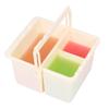 Brush Washing Bucket Plastic Paint Brush Washer with Handle Paint Brush Cleaner for Watercolor