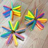 Wooden Magic Blocks Infinite Flip Puzzle Toy Fun Flip Folding Snake  Early Education