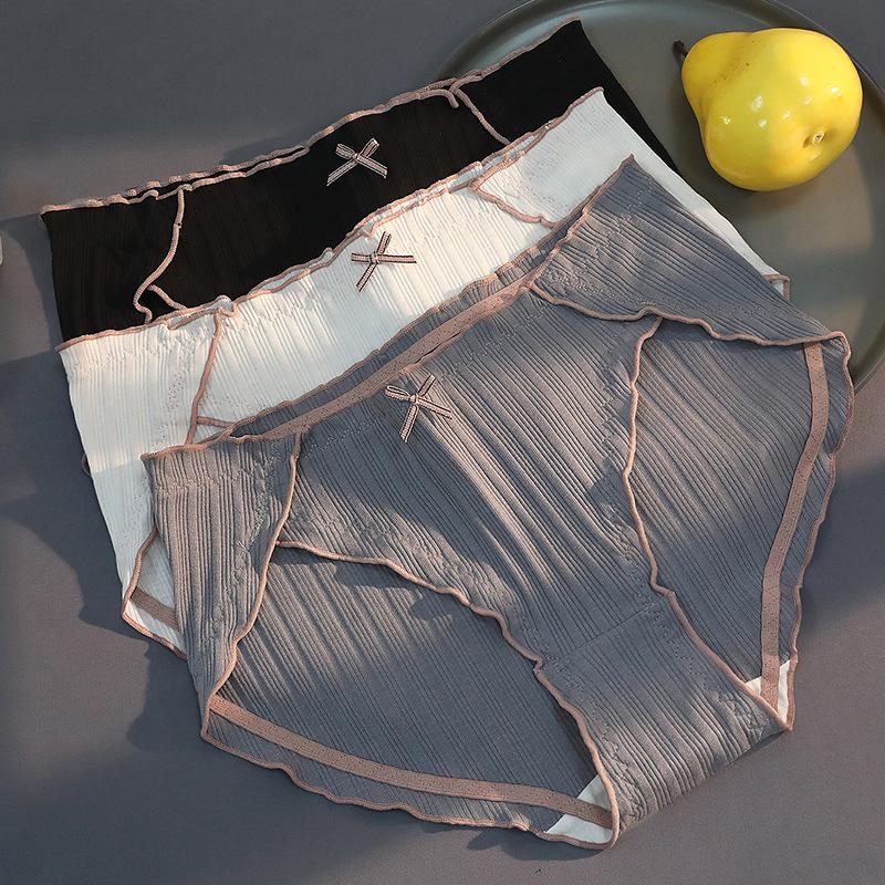 3 Stück/Set Große Slips Damen Slips Bequem kein Schwitzen Unterwäsche