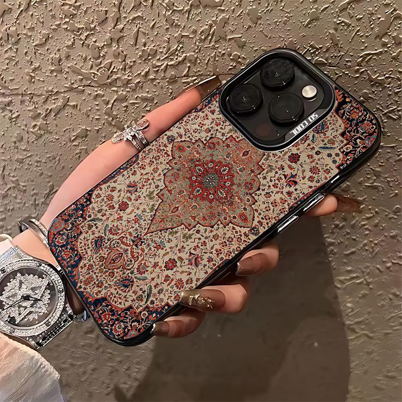 

HOT Persian Carpet Style Popular Phone Case For iPhone 17 17e 16e 16 15 14 13 12 11 mini Pro Max X XR XSMAX Air Plus Anti Fall iPhone 12 Pro