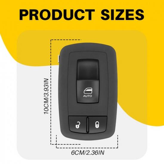 Front Passenger Side Power Master Window Switch For 2015- Dodge Challenger