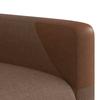 Massage Chair Brown Fabric