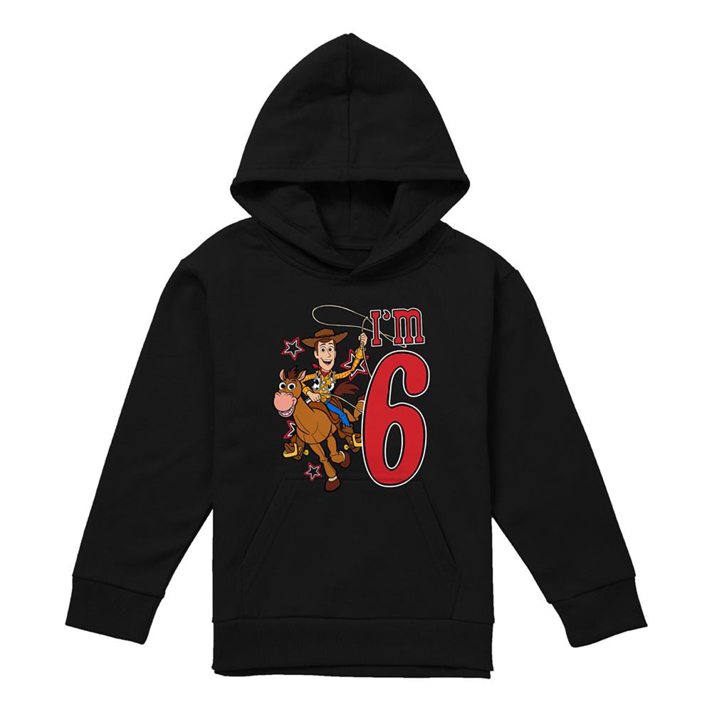 Toy Story Childrens/Kids IÂ´m 6 Woody Birthday Hoodie
