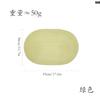 Spring and Summer New Nordic Simple Polyester Cotton Placemat Durable Coaster Hotel Decorative Western Food Mat Colored Oval Coffee Mat