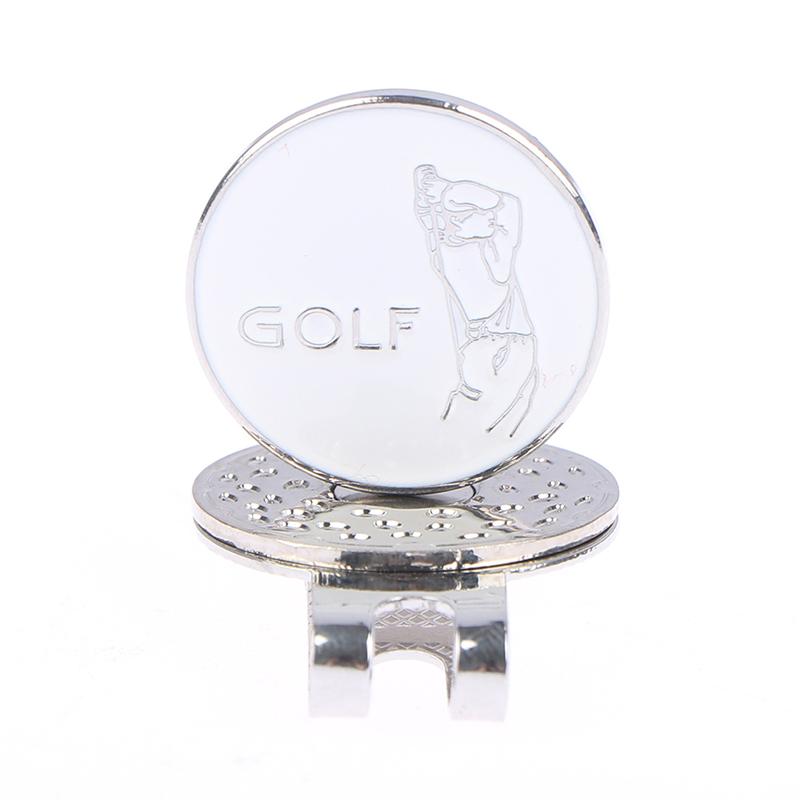 1Pc Golf Kappe Clips Golf Ball Marker Hut Clip Training Zubehör